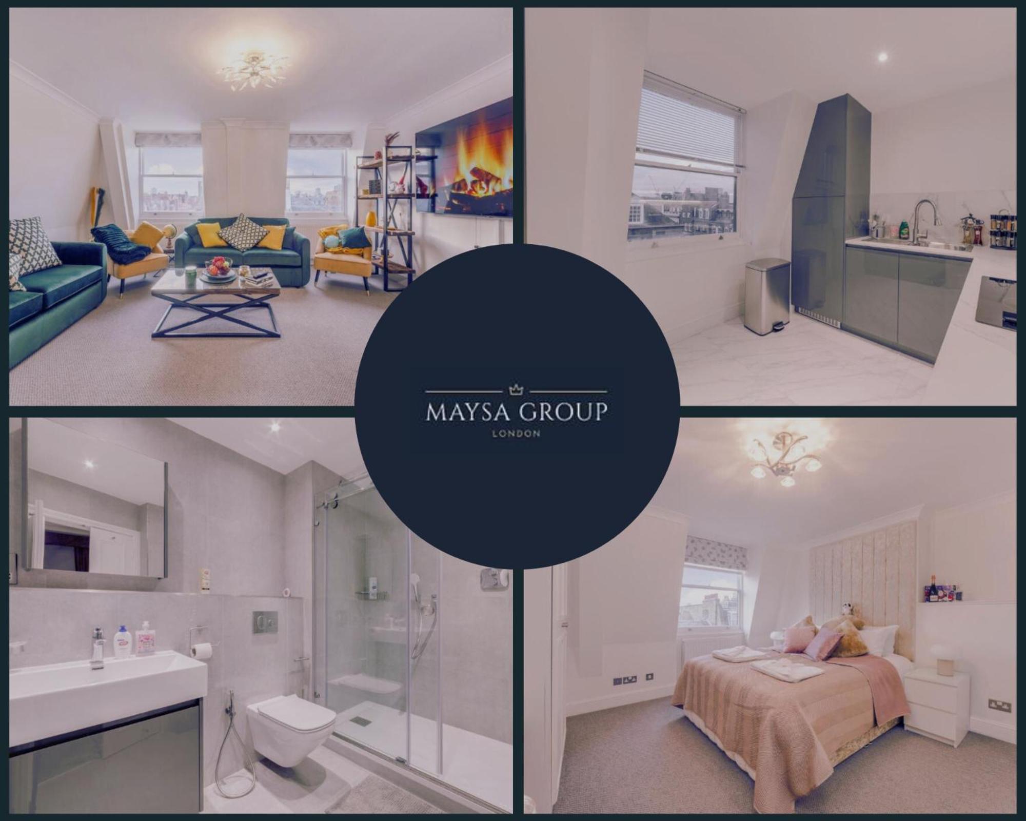 City Chic 3 Bedroom 2 Bathroom Luxury Living 7Hs London Exterior foto